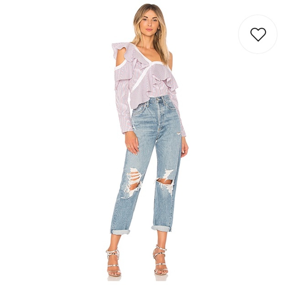 Revolve One Shoulder Top - Picture 4 of 11